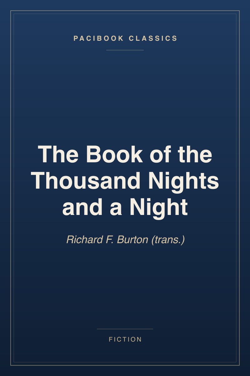 The Book of the Thousand Nights and a Night