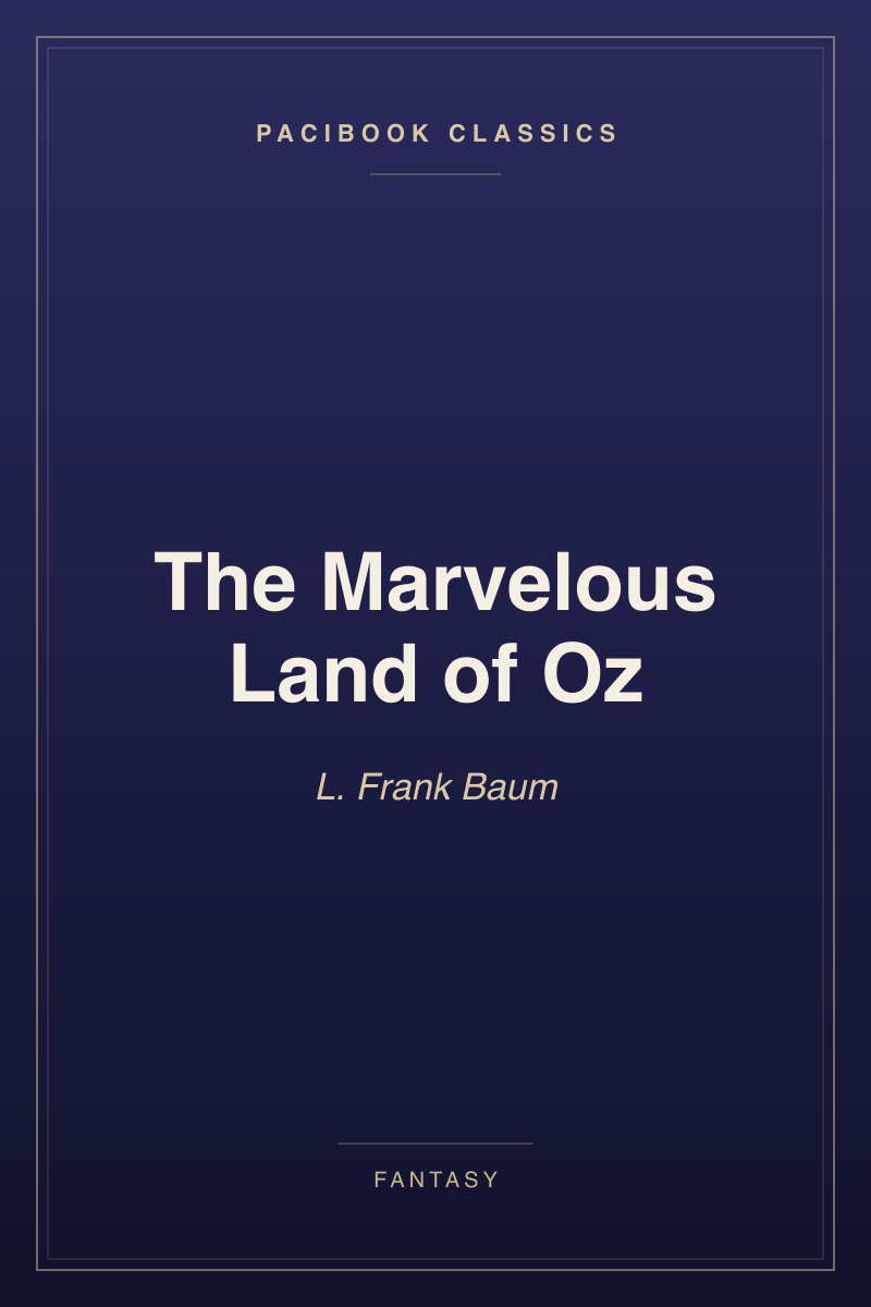The Marvelous Land of Oz