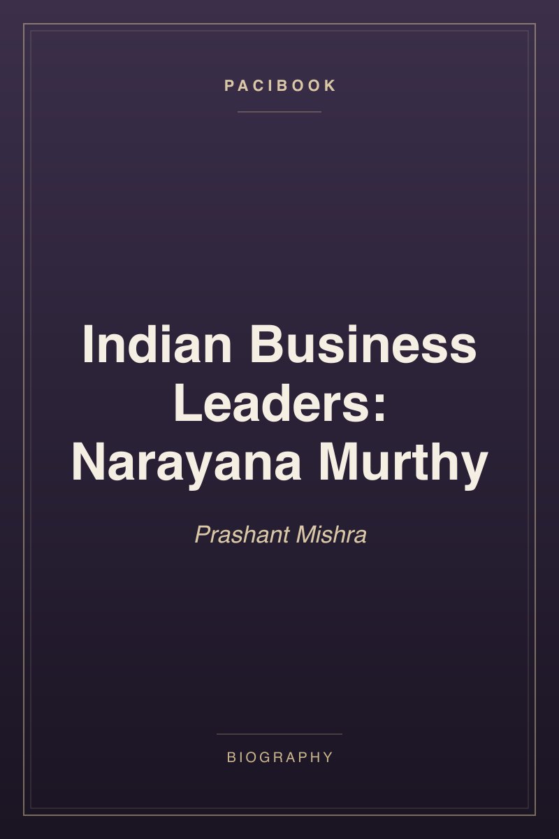 Indian Business Leaders: Narayana Murthy